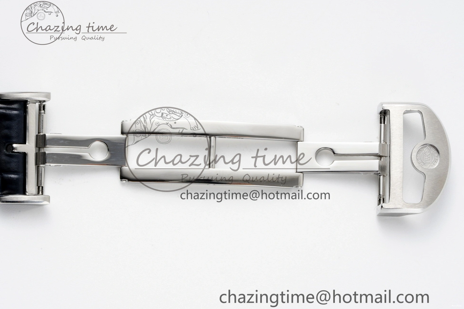 MIROTIME 1230 Portuguese Chrono IW3716 RSF 1:1 Best Edition Blue Dial on Black Leather Strap A RelaxedFit 7045